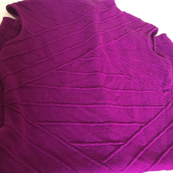 St. John Collection Criss Cross Bandage Pattern Santana Knit Sheath Dress Size 8 - Picture 14 of 15